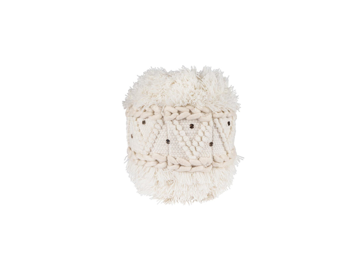 Pouf Bohist 525 Creme 35cm x 35cm