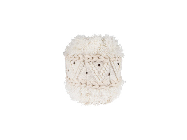 Pouf Bohist 525 Creme 35cm x 35cm