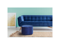 Pouf Taj Mahal 125 Blau