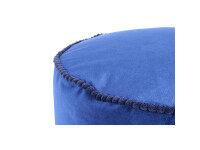 Pouf Taj Mahal 125 Blau