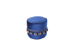 Pouf Taj Mahal 225 Blau